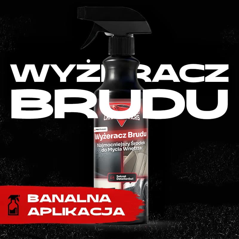 Wyżeracz Brudu - Najmocniejszy Ale Bezpieczny Środek do Mycia Wnętrza Samochodu